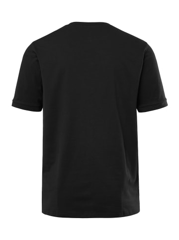 JP1880 Kurzarm T-Shirt in schwarz