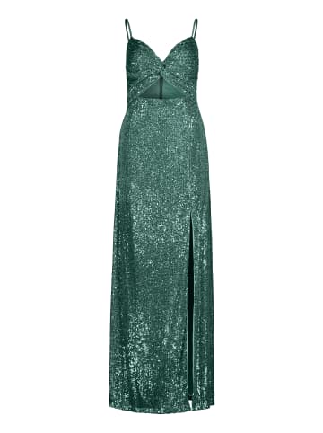 Vera Mont Abendkleid mit Pailletten in Agate Green