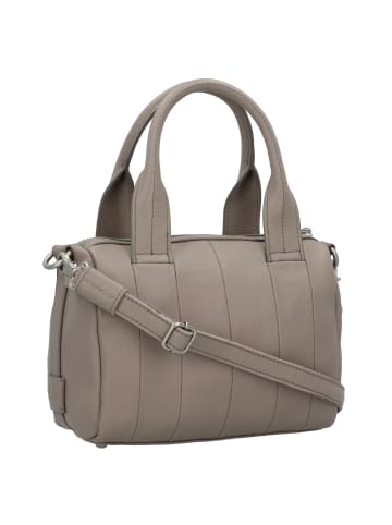 FREDs BRUDER Feeling Good Handtasche Leder 27 cm in warm grey