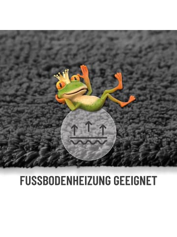 Wecon Home Badteppich Erik in granit grau