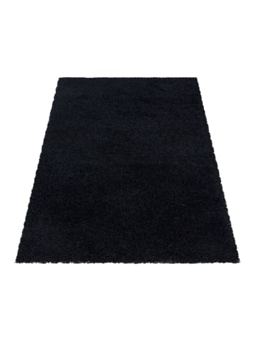 Teppich Boss Hochflor Teppich Sima Schwarz