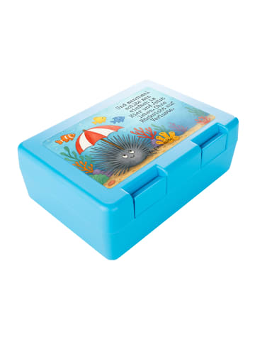 Mr. & Mrs. Panda Bentobox Seeigel Design mit Spruch in Weiß