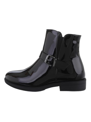 Ital-Design Stiefelette in Schwarz