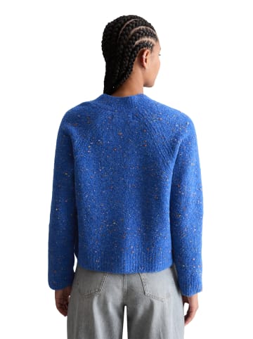 Marc O'Polo DENIM Bouclé-Cardigan relaxed in Pale Cobalt
