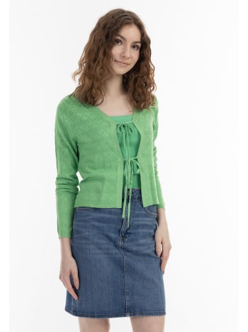 myMo Damen Cardigan in Hellgrün