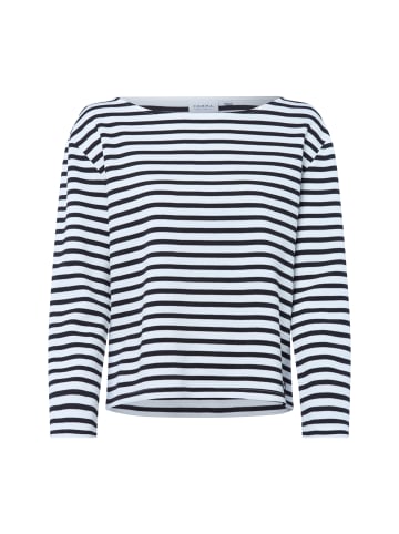 comma Sweatshirt in schwarz ecru