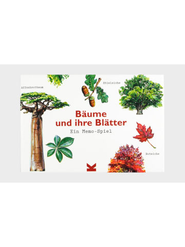 Laurence King Verlag Memo-Spiel Bäume und ihre Blätter in Bunt