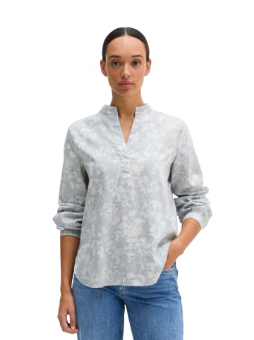 Marc O'Polo Bedruckte Bluse loose in Light Blue