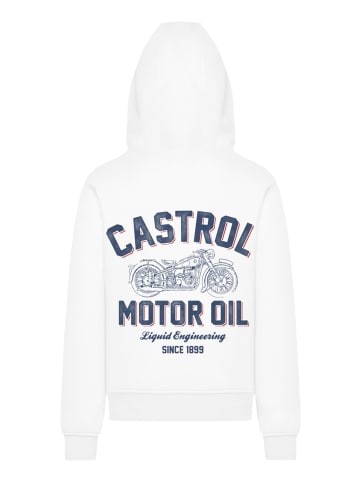 F4NT4STIC Hoodie Castrol Liquid Engineering in weiß
