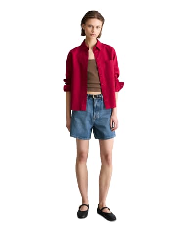 Marc O'Polo DENIM Bluse relaxed in Vivid Cherry
