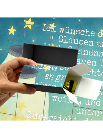 Mr. & Mrs. Panda Befüllbarer Adventskalender Maus Sterne Design ... in Weiß