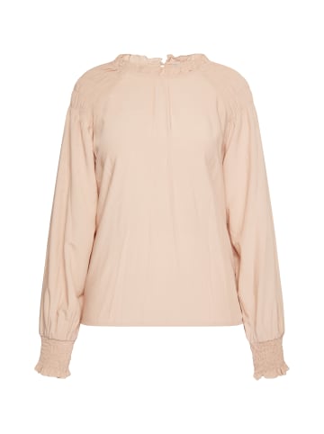 Usha Blusenshirt in Rosa Beige