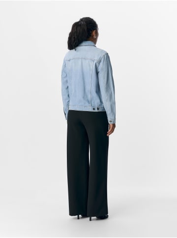 Object Jeansjacke in Light Blue Denim