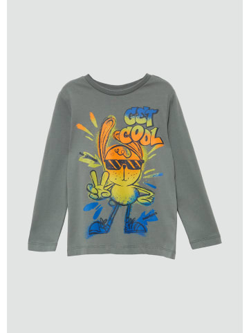 s.Oliver T-Shirt langarm in Grau