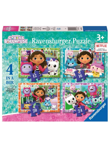 Ravensburger 4 in 1 Kinder Puzzle Box | Ravensburger | Gabby´s Dollhouse