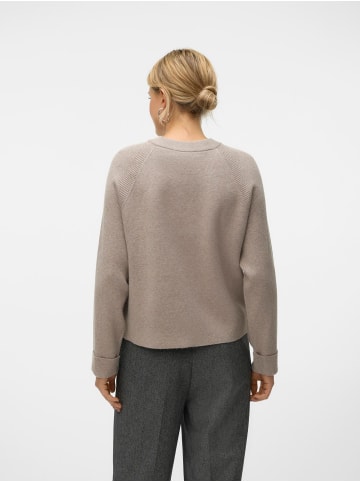 Vero Moda Strickpullover in Moon Rock
