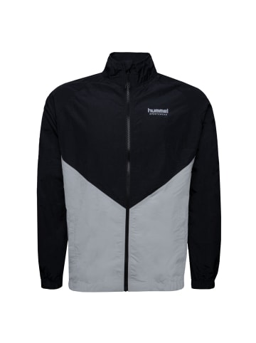 Hummel Windbreaker Legacy Felix Wov Zip Jacket in schwarz