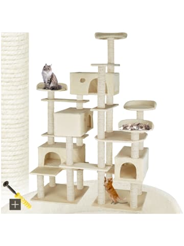 tectake Katzenbaum Entissar 214 cm Diverse Farben