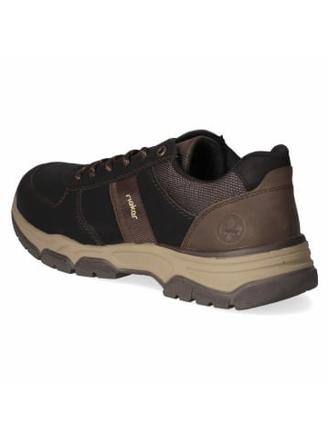 rieker Schnürhalbschuh in black