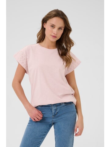 Kaffe Kurzarm-Bluse KAclaudi Baggy fit in Burnished Lilac