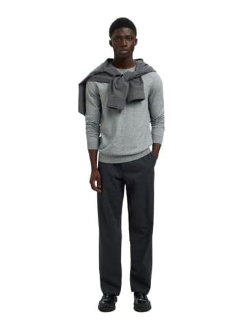 SELECTED HOMME Pullover SLHBERG CREW NECK B in Grau