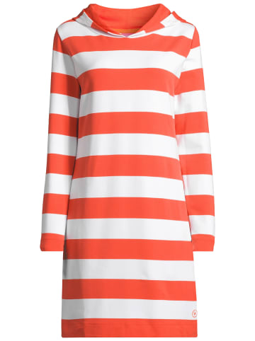 Salzhaut Kurzes Kleid (Mini) HOLMA in Mandarin-White
