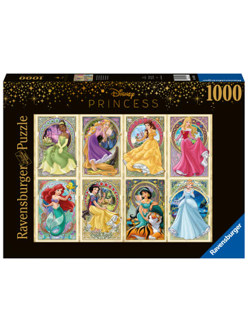 Ravensburger Ravensburger Puzzle 16504 - Nouveau Art Prinzessinnen - 1000 Teile Disney...