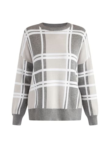 VINAJA Women Strick Pullover in Dunkelgrau
