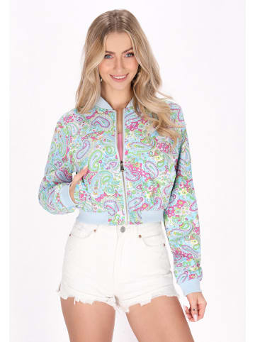 IZIA Women Jacket in rose multicolor