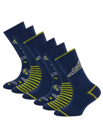 ewers 6er-Set Socken 6er Pack Ufos in navy