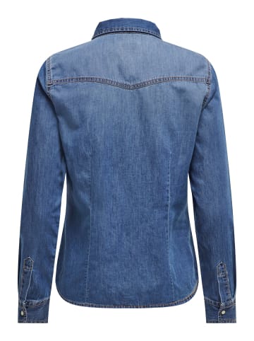 ONLY Jeanshemd in Medium Blue Denim