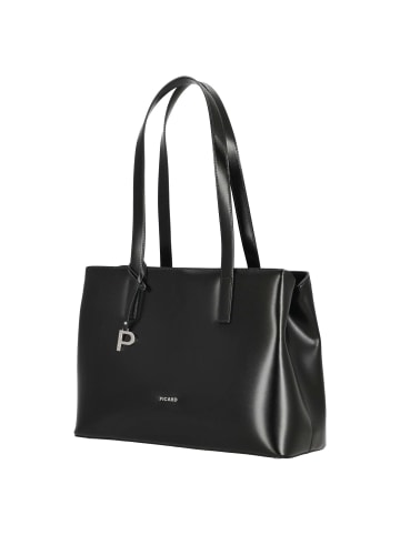 PICARD Black Tie - Schultertasche 36 cm (schwarz) in schwarz