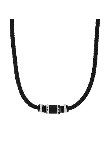 s.Oliver Halsband Edelstahl in Schwarz