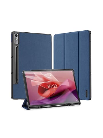 COFI 1453 Dux Ducis Domo Smart Sleep Case Tablethülle kompatibel mit Lenovo Tab in Blau