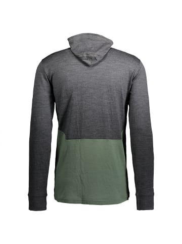 SCOTT M DEFINEDMERINO L/SL HOODY in Grün