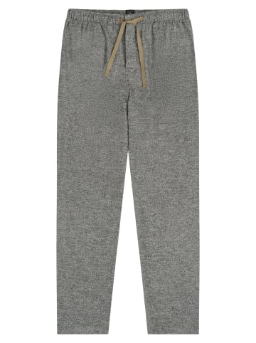 Schiesser Pyjamahose Hose lang Flanell - Mix + Relax in dunkelgrau-mel.