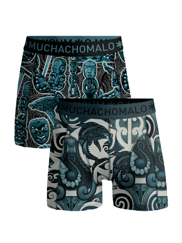 Muchachomalo 2er-Set: Boxershort in Mehrfarbig - für Kinder