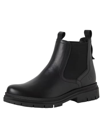 Tamaris Chelsea Boot in BLACK LEATHER