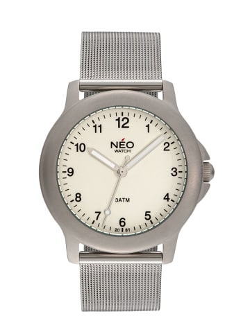 NEO Watch NEO Watch Armbanduhr aus Edelstahl in Silber