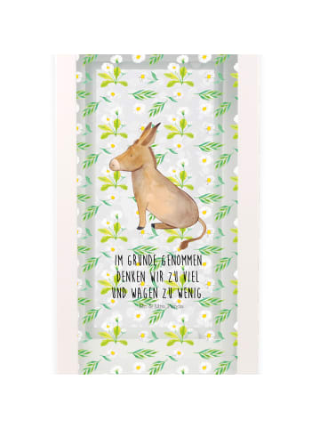 Mr. & Mrs. Panda Laterne Esel mit Spruch in Transparent