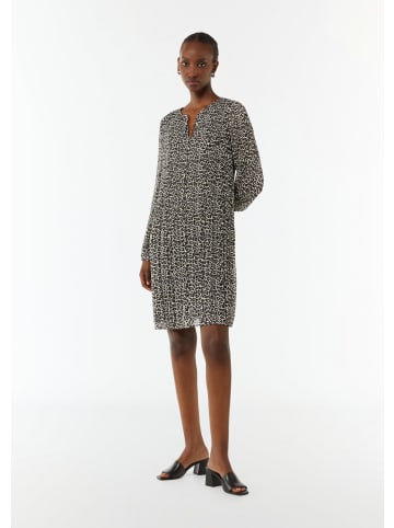 comma Kleid kurz in Beige