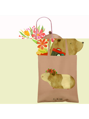 Mr. & Mrs. Panda Jutebeutel Meerschweinchen Weisheit ohne Spruch in Rosa Pastell