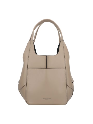 Liebeskind Berlin Schultertasche Leder 32 cm stone