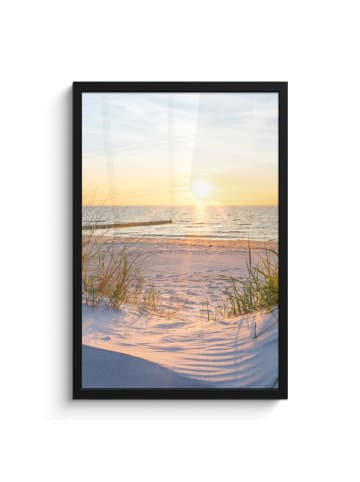 MuchoWow Poster mit Leiste Sonnenuntergang  (BxH)