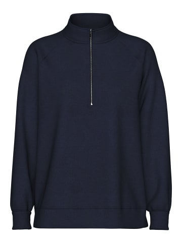 Pieces Sweatshirt in Sky Captain