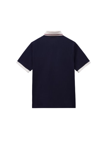 Napapijri Polo E-ZERI SS in Blu Marine