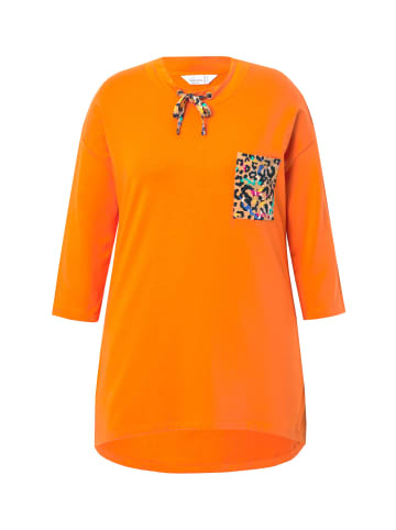 MIAMODA Sweatshirt in orange