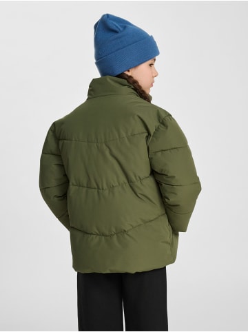 Hummel Reißverschluss Jacke Hmljr Puffer in WINTER MOSS