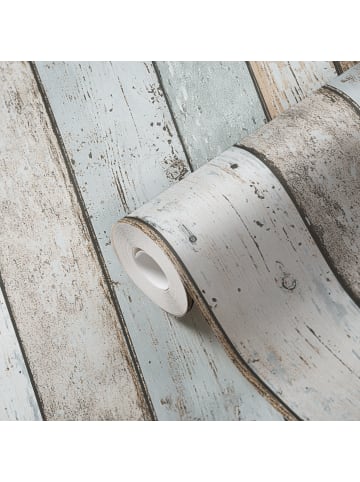 A.S. Création Tapete Shabby Chic in Blau