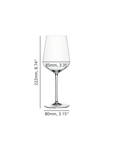 Spiegelau 12er Set Weißweingläser Style 440 ml transparent in transparent